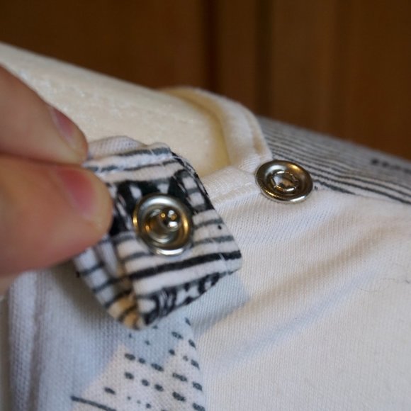 💚 VINTAGE BONNIE BOERER & CO. Beaded Boat/Map Top (M) - Picture 13 of 15